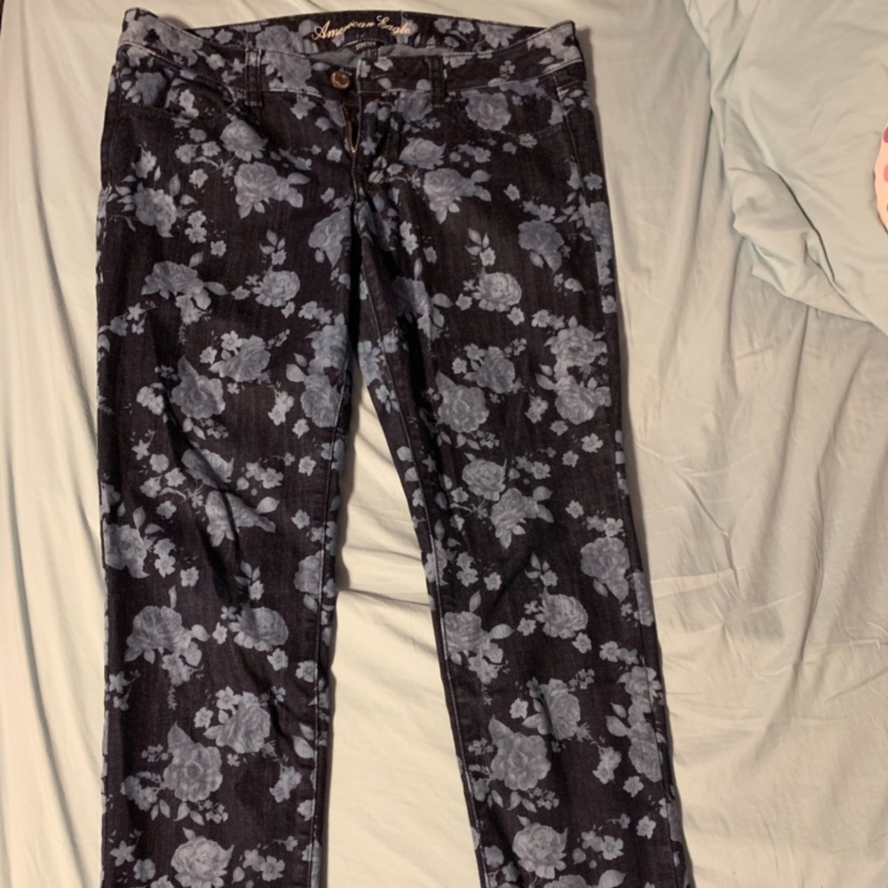 American Eagle Floral jegging make an offer